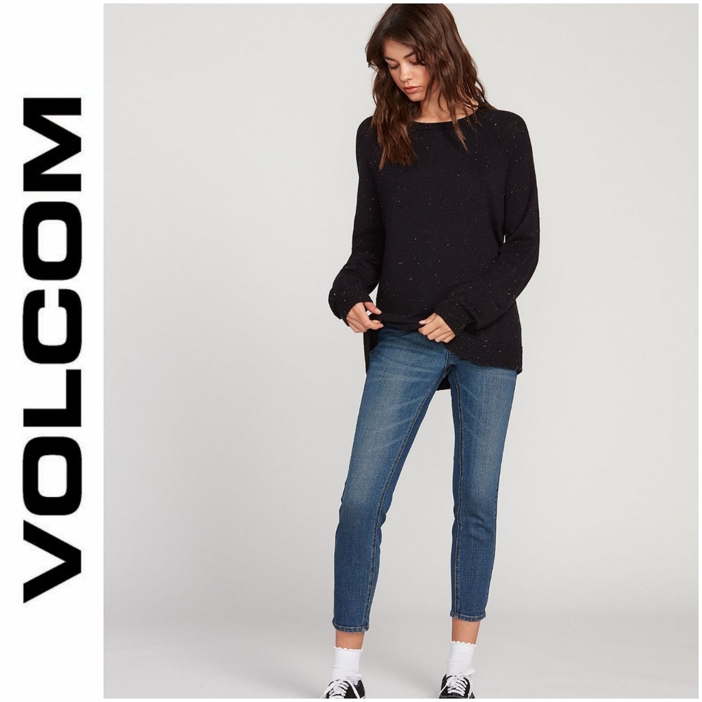 NWT | Volcom Over N Over Sweater - Black Combo - Picture 3 of 7